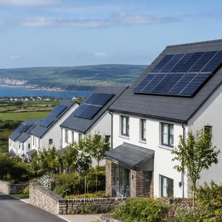 Energy-efficient Irish homes fitted with solar panels